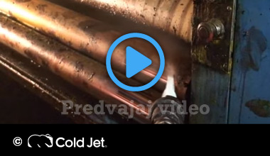 Čiščenje s suhim ledom v tiskarstvu Čiščenje s suhim ledom v tiskarstvu